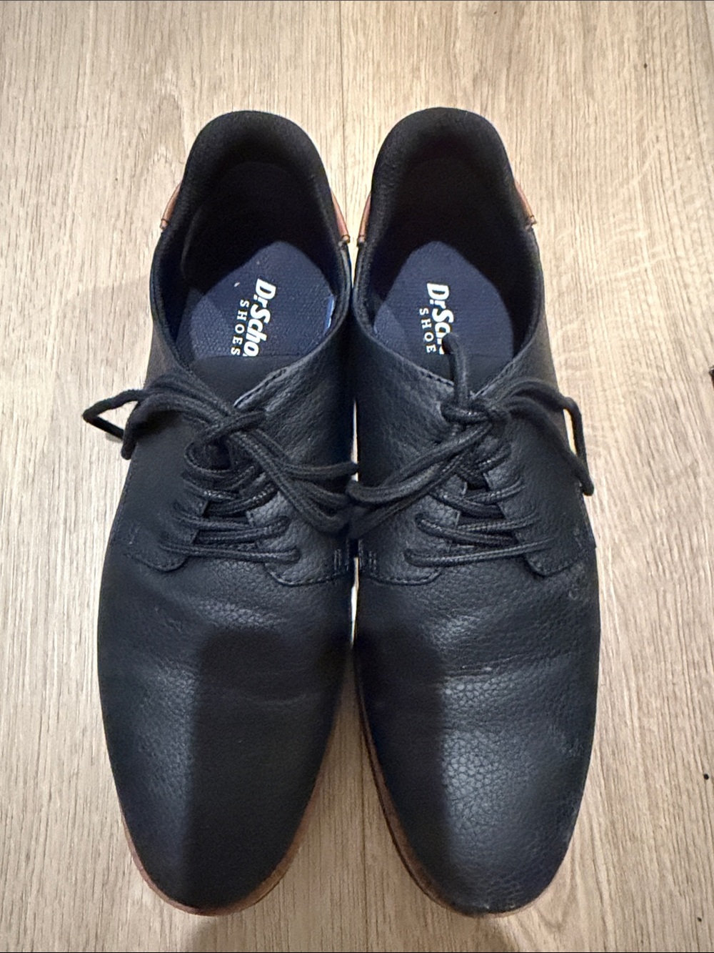 Sz 9 Dr. Scholl's Sync Oxford with Brown trim